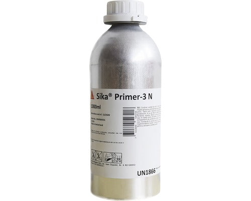 Amorsa Sika Primer 3 N pe Baza de Solvent Pentru Straturi Suport Poroase si Suprafete Metalice 1 Litru
