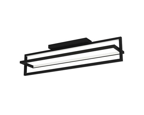 Plafoniera Cu Led Integrat Siberia 34w 4600 Lumeni 3000-6500k, Cu Telecomanda