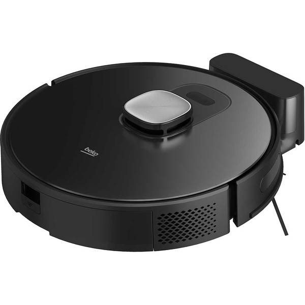 Aspirator Robot BEKO VRR80214VB, 0.4l, Autonomie maxima 150 min, Wi-Fi, Functie Mop, Negru