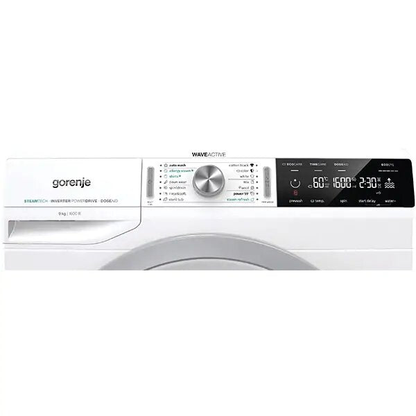 Masina de spalat rufe frontala GORENJE WA963 PS, 9kg, 1600rpm, Clasa A+++, Alb