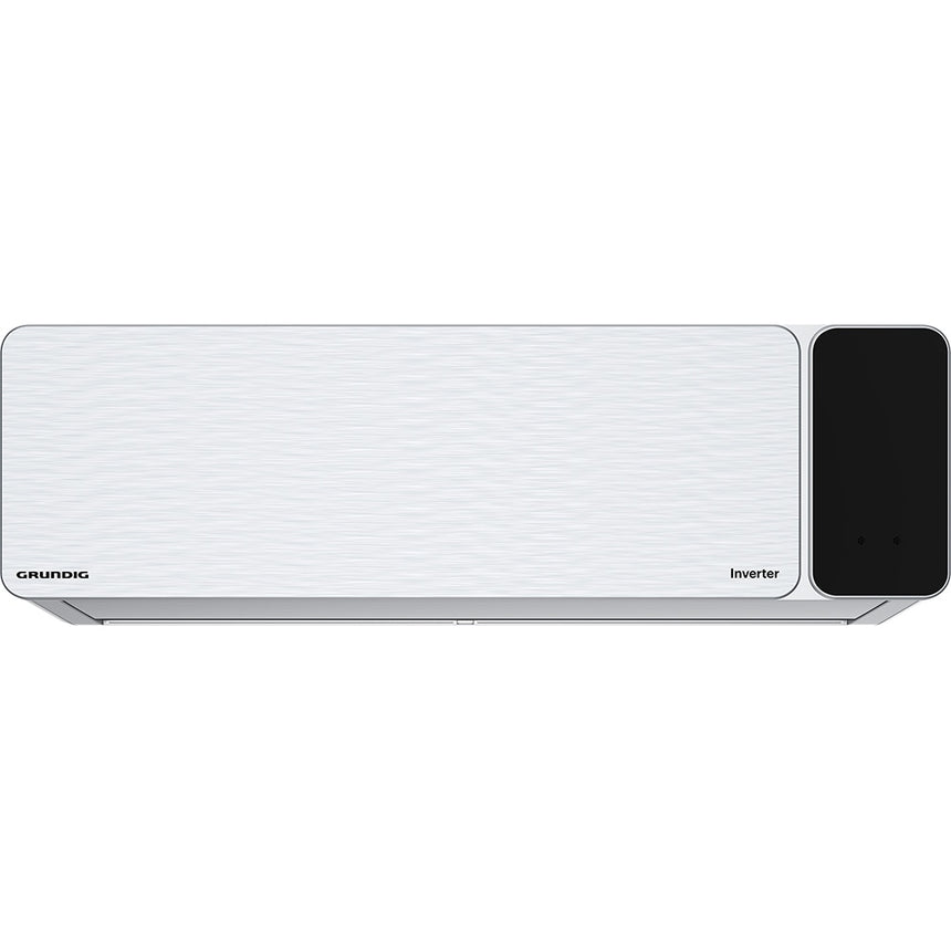 Aer conditionat GRUNDIG GEEPDH125, 12000 BTU, A+++/A++, Wi-Fi, Functie Incalzire, Inverter, kit instalare inclus, argintiu