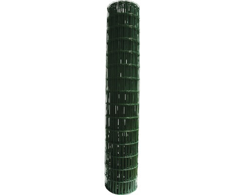 Plasa Gard Zincata Plastifiata Europlast 2x25 M Verde