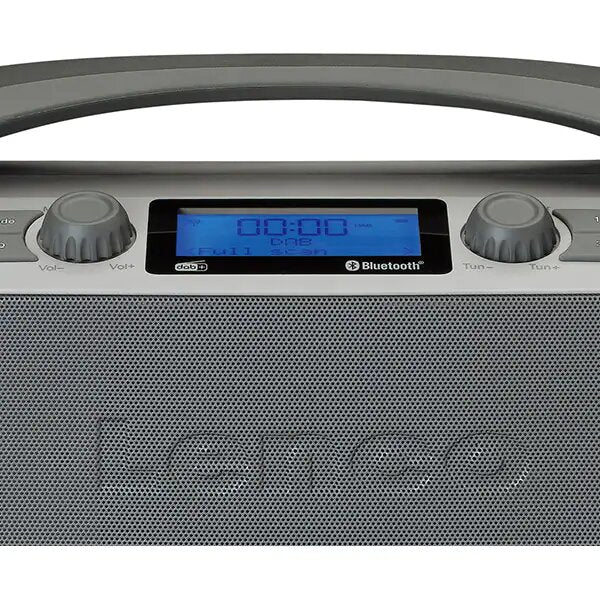 Boxa Portabila LENCO ODR-150GY, 20W, Bluetooth, Radio FM/DAB+, Waterproof, Negru-Gri