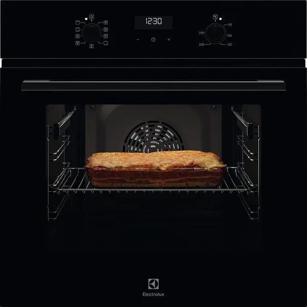 Cuptor incorporabil Electrolux EOF5C50BZ, Electric, 65 l, 9 programe, Convectie, Grill, Autocuratare catalitica, Clasa A, Negru
