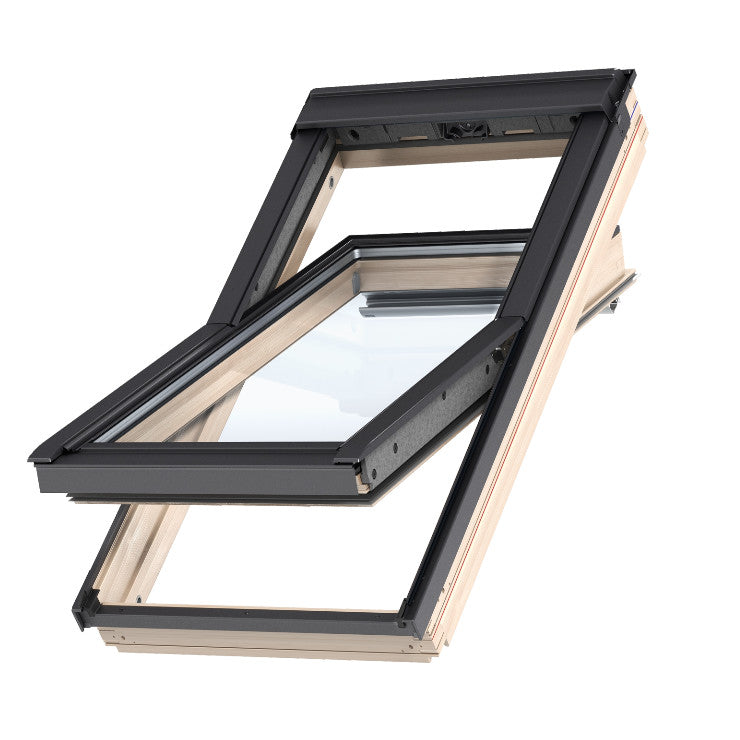 Fereastra mansarda GZL 1051 - cu operare de sus si Rama de etansare EDW 0000 - 66 x 98 cm