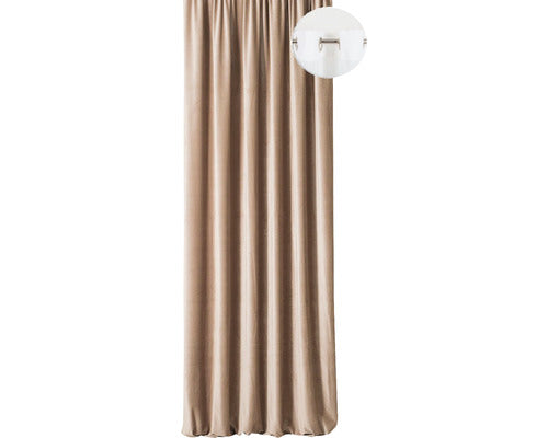 Draperie Cu Inele Castellano Bej 140x245 Cm