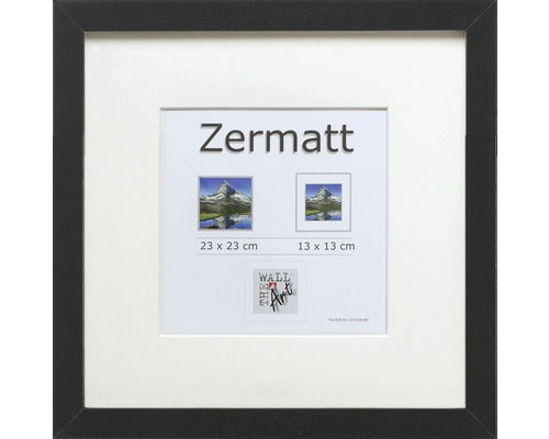 Rama Foto Zermatt Neagra 23x23 Cm