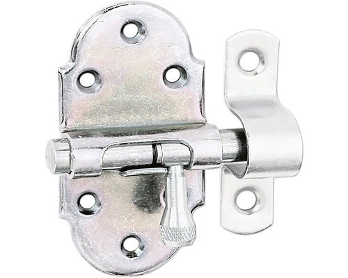 Zavor Metalic Universal Alberts 60x75 Mm, Blocare Prin Rabatare, Otel Zincat Galben