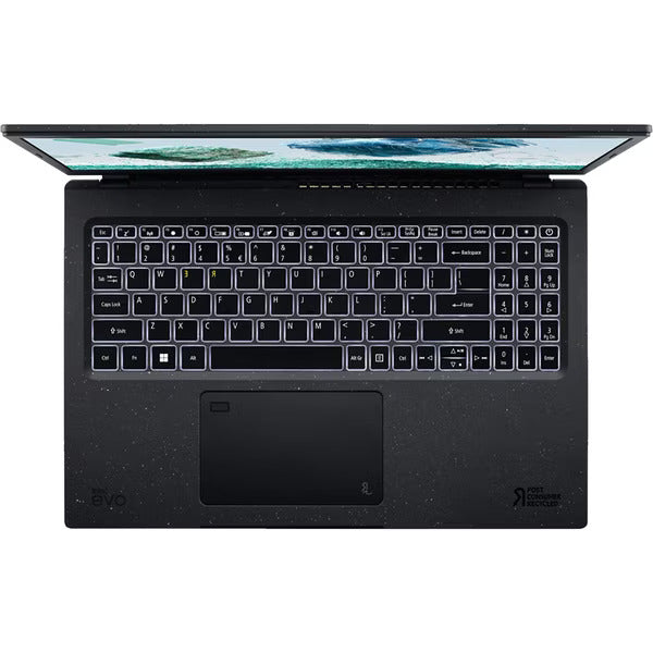 Laptop ACER Aspire Vero AV15-52-569L, Intel Core i5-1235U pana la 4.4GHz, 15.6" Full HD, 8GB, SSD 512GB, Intel Iris Xe, Windows 11 Home, Negru