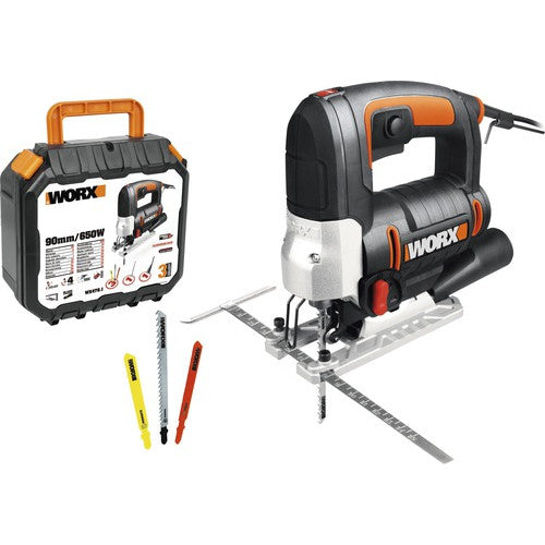 Fierastrau pendular vertical Worx WX478.1 650W, 90mm, accesorii incluse