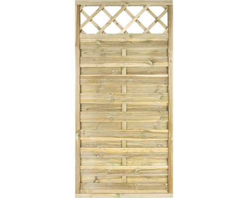 Element De Gard Molina Cu Pergola 90x180 Cm Impregnat In Autoclava