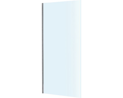 Perete dus tip walk-in basano Modena, 80x195 cm, sticla securizata transparenta, profil cromat