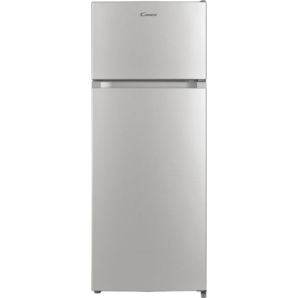 Frigider cu doua usi Candy CDG1S514ES, doua usi, static, 211 litri, clasa E, control mecanic, silver