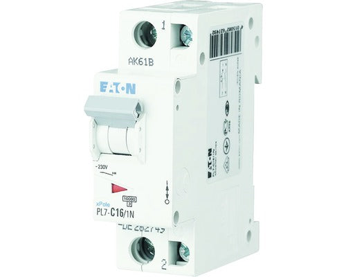 Disjunctor Electric Modular Eaton Xpole 1p+n 16a 10ka, Curba B