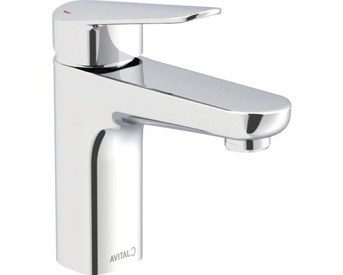 Baterie lavoar monocomanda Claro, ventil push-open, crom