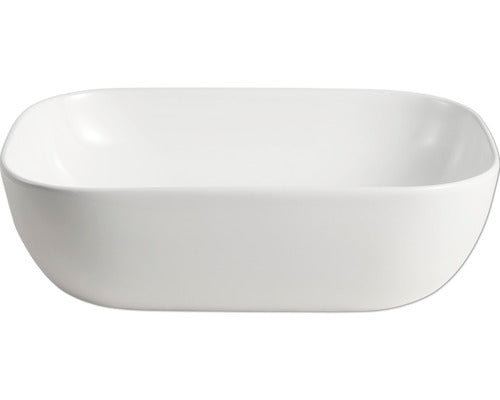 Lavoar Basano Lamia, cu Montaj pe Blat, 46,5x32 cm, Alb