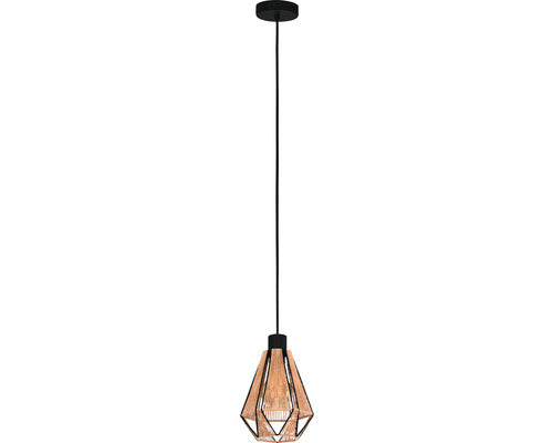 Pendul Adwickle E27 Max. 1x40w, Maro Textil/negru