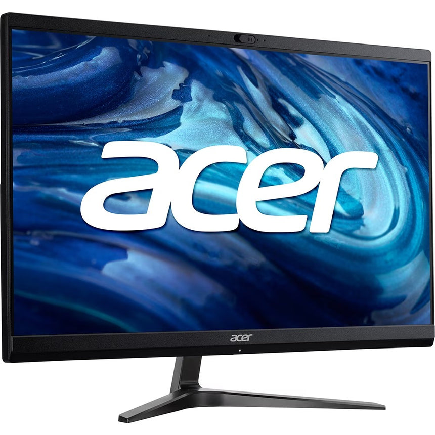 Sistem PC All in One ACER Veriton Z2592G, Intel Core i5-1235U pana la 4.4GHz, 21.5" Full HD, 8GB, SSD 512GB, Intel UHD Graphics, Free DOS, Negru