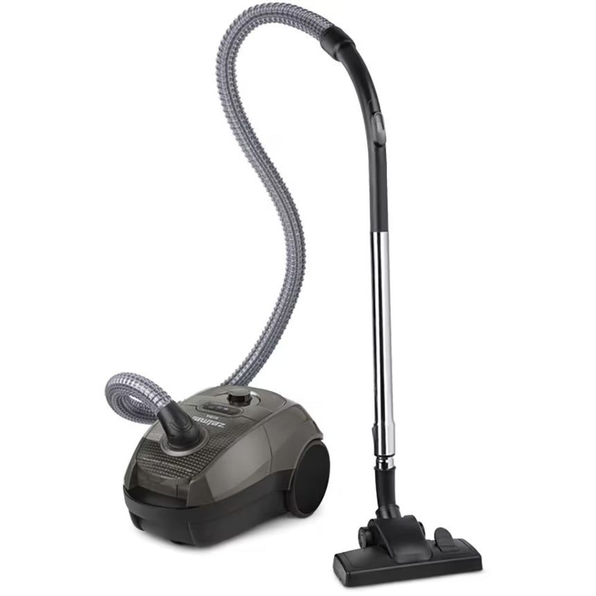 Aspirator cu sac, Zelmer, ZVC334, 650W, Hepa 12, Capacitate sac 3L, Gri