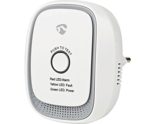 Detector Gaze Naturale Nedis Smartlife, Conexiune Zigbee