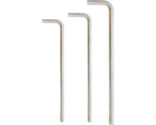 Set Chei Hexagonale Lungi Wgb 7-10 Mm, 3 Piese, Crom-vanadiu