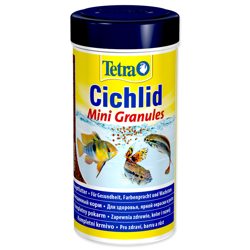 Hrana pentru pesti acvariu Tetra Cichild Mini Granules 250 ml