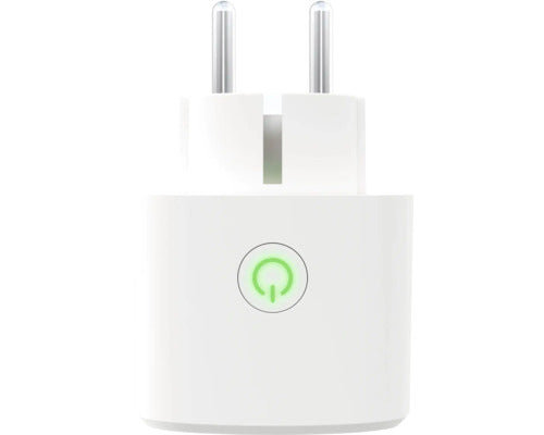 Priza inteligenta Calex, Wi-Fi, 16A, 3600W, IP20, contorizare energie, temporizator pornire/oprire, compatibil Amazon Alexa si Google assistant, Alb