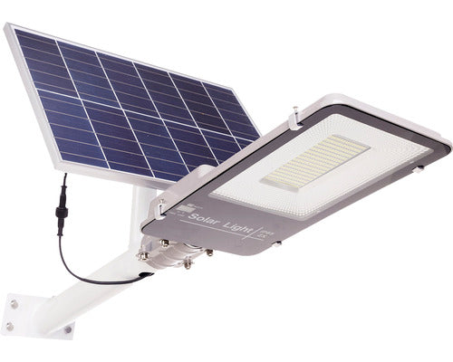 Corp Iluminat Stradal Cu Incarcare Solara Ql Lighting 12000 Lumeni 6000-8000k, Acumulator 24000mah, Protectie La Umiditate Ip65, cu Suport De Fixare