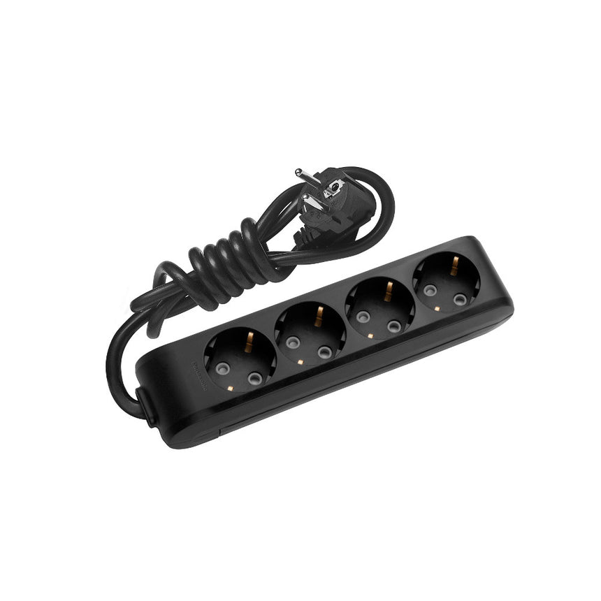 Prelungitor 4p/5m negru x-tendia panasonic