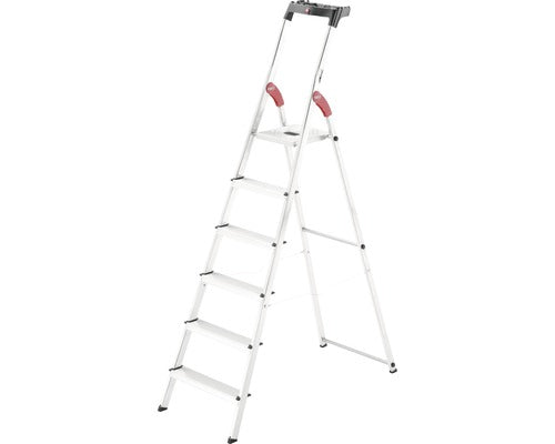 Scara Aluminiu Hailo L60 1x6 Trepte Max. 150kg