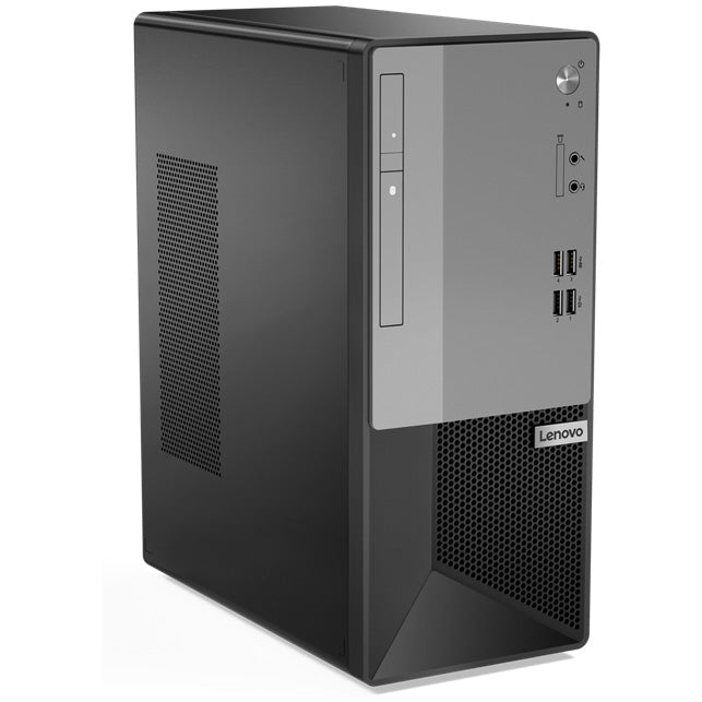 Sistem Deskop PC Lenovo V55t Gen 2-13ACN cu procesor AMD Ryzen 5 5600G pana la 4.40 GHz, 8GB DDR4, 256GB SSD, AMD Radeon Graphics, No OS