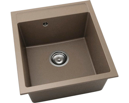 Chiuveta Bucatarie Cu O Cuva Fat Avangard 224 51x46 Cm Fara Picurator, Fatgranit Frappe