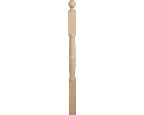 Balustru de Capat Stejar 1200x80x80 mm Pan