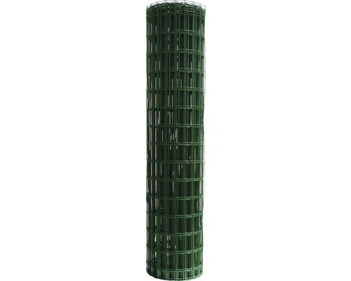 Plasa Gard Zincata Plastifiata Hortaplast 1, 8x25 M Verde