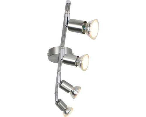 Sina Spoturi Harmony Lux E14 Max. 2x40w, Crom Satinat/Alb