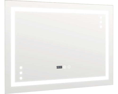 Oglinda baie cu iluminare LED, dezaburire si functie Touch 100x70 cm IP44 100-20-3-3