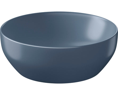 Lavoar Cersanit Larga cu Montaj pe blat 35 cm Albastru