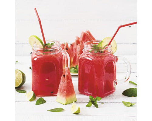 Tablou Sticla Watermelon Smoothie I 20x20 Cm