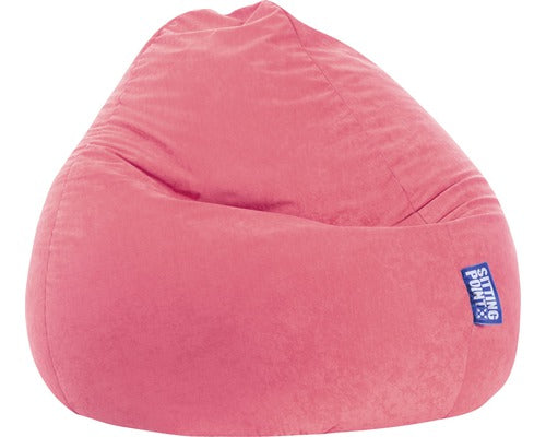 Fotoliu Puf Beanbag Easy L Roz 70x90 Cm