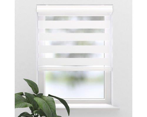 Rulou Dublu Soluna D-r1 Alb 40x175 Cm, Caseta Alba