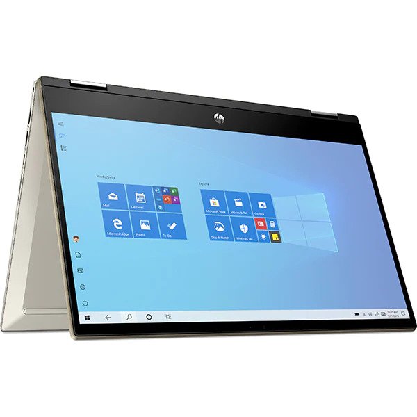 Laptop 2 in 1 HP Pavilion x360 14-dw1016na, Intel Core i7-1165G7 pana la 4.7Ghz, 14" Full HD Touch, 16GB, SSD 1TB, Intel Iris Xe, Windows 10 Home, Argintiu