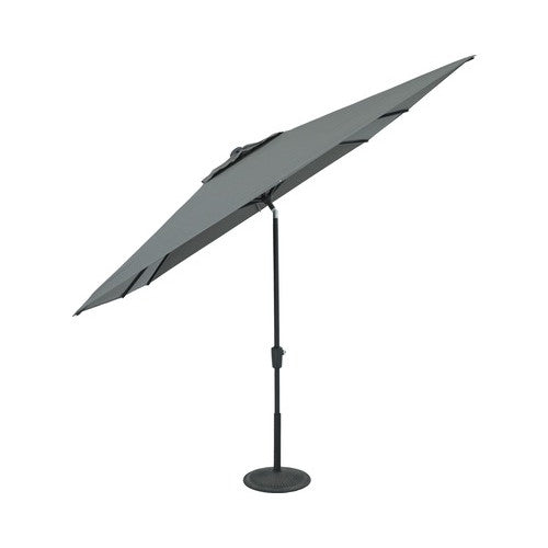 Umbrela Soluna Sarry 250x250 cm 220 g/mp poliester gri inchis