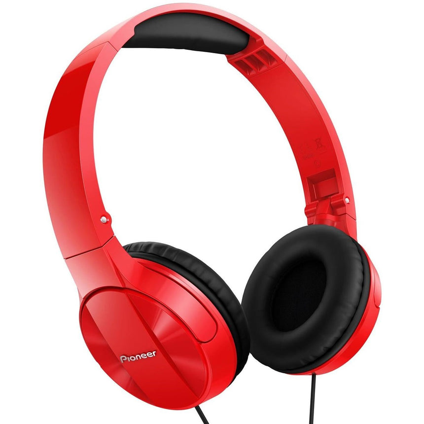 Casti audio cu banda, Pioneer, SE-MJ503-R, Rosu