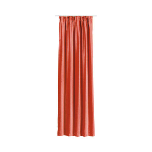 Draperie cu rejansa Castellano, coral, efect umbrire, 140x260 cm