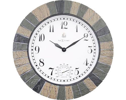 Ceas Perete Nextime Aster Large Pentru Exterior Ø 43, 5 Cm
