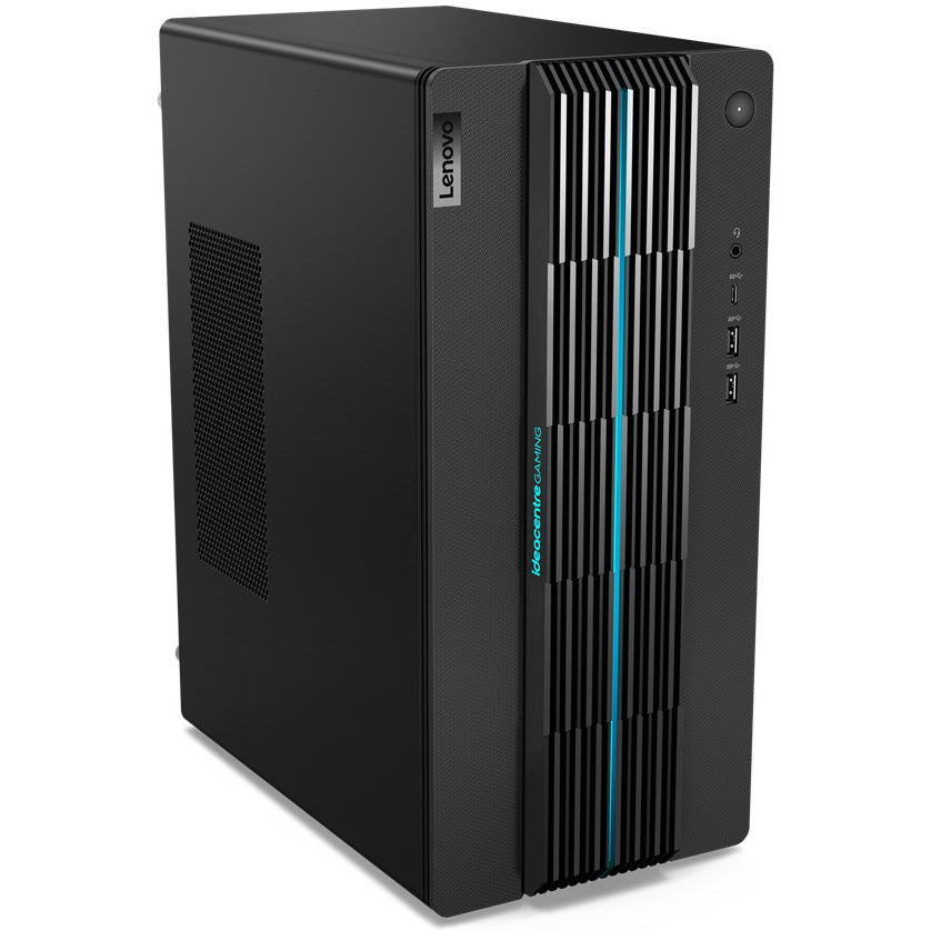 Sistem Lenovo IdeaCentre Gaming 5 17ACN7 cu procesor AMD Ryzen™ 7 5700G pana la 4.60 GHz, 32GB DDR4, 1TB SSD M.2 2280 PCIe 4.0x4 NVMe, NVIDIA GeForce RTX 3060 12GB GDDR6, No OS