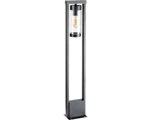 Stalp Pitic Kolta E27 Max. 1x12w, 80 Cm, Pentru Exterior Ip44, Negru Mat