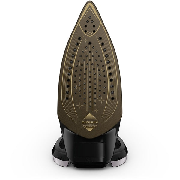 Fier de Calcat TEFAL Puregliss FV8062E0, 3000W, 280g/min, 270ml, Talpa Durilium AirGlide, Negru-Gri