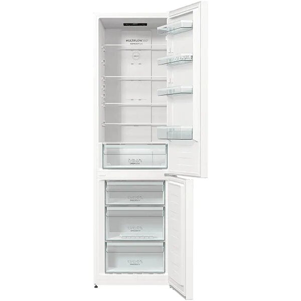 Combina frigorifica Gorenje NRK6201EW4, No Frost Plus, 331 l, H 200 cm, Clasa F, alb