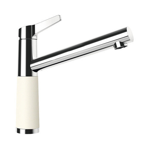 Baterie bucatarie monocomanda SC-510, cartus ceramic, Cristadur Magnolia